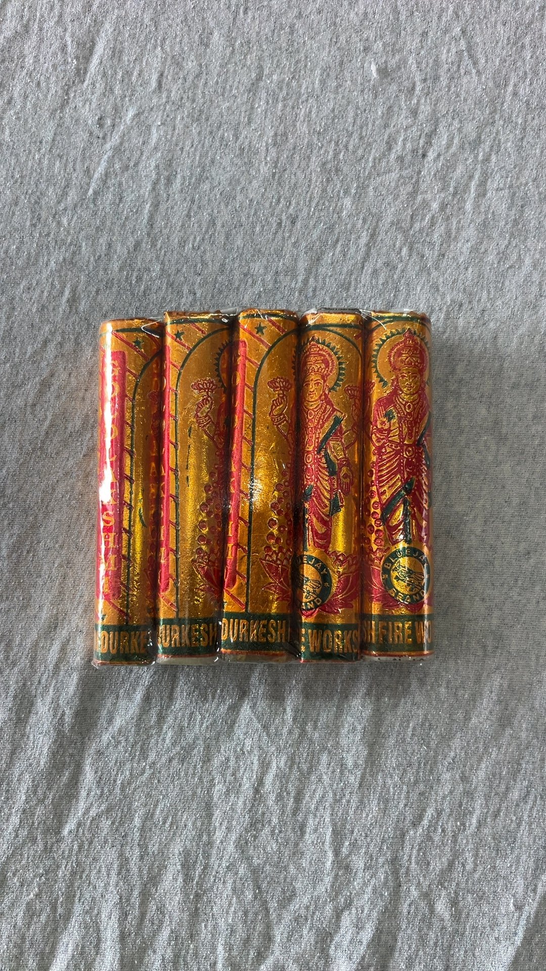 4" Gold Lakshmi